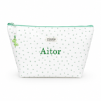 Neceser Impermeable Pañalera Estrellas Verde