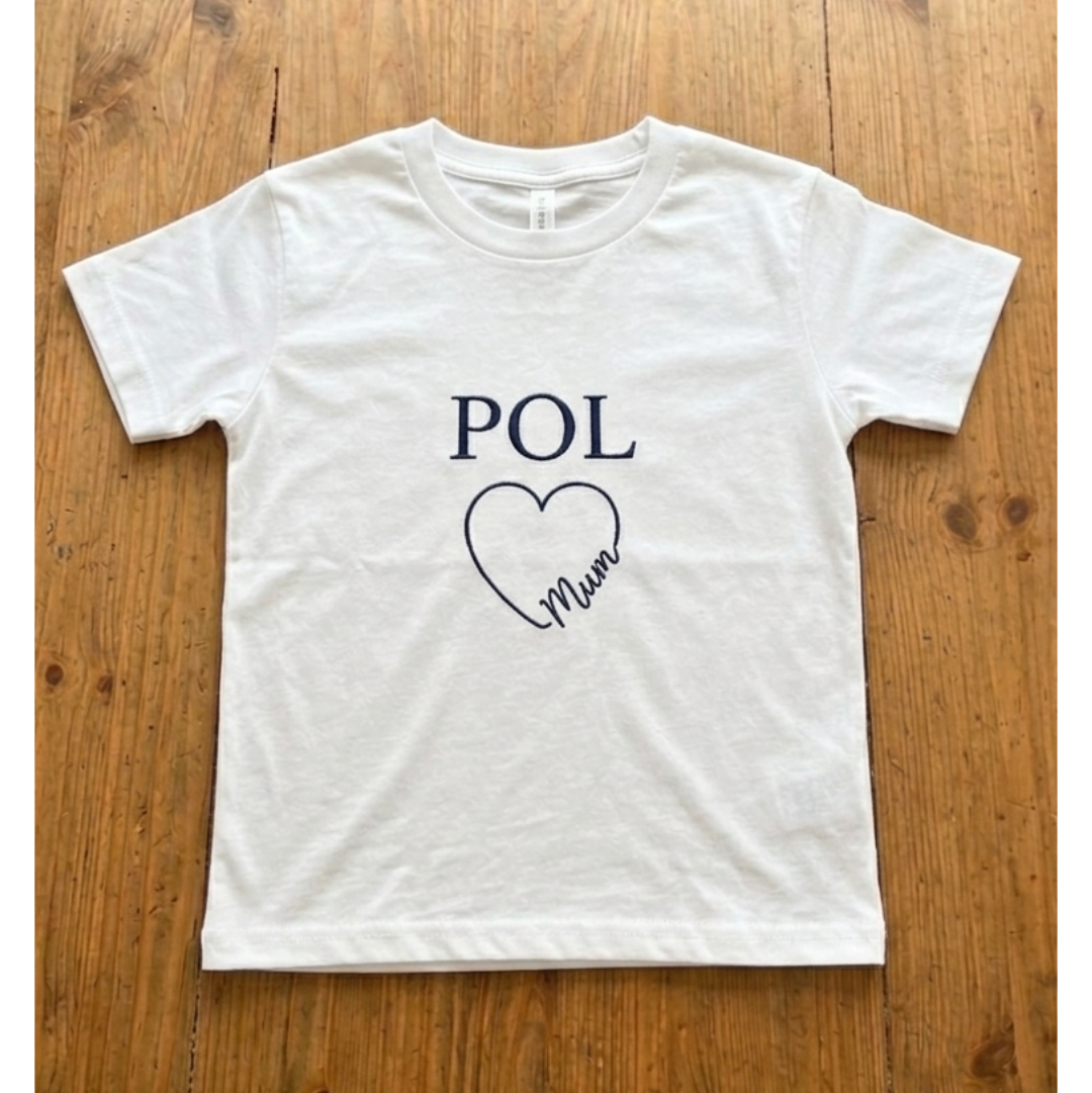 Pack Camisetas Mamá e Hijo Blanco y Azul