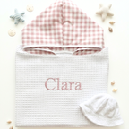 Poncho de Baño hecho a mano y personalizado para Bebés y Niños
