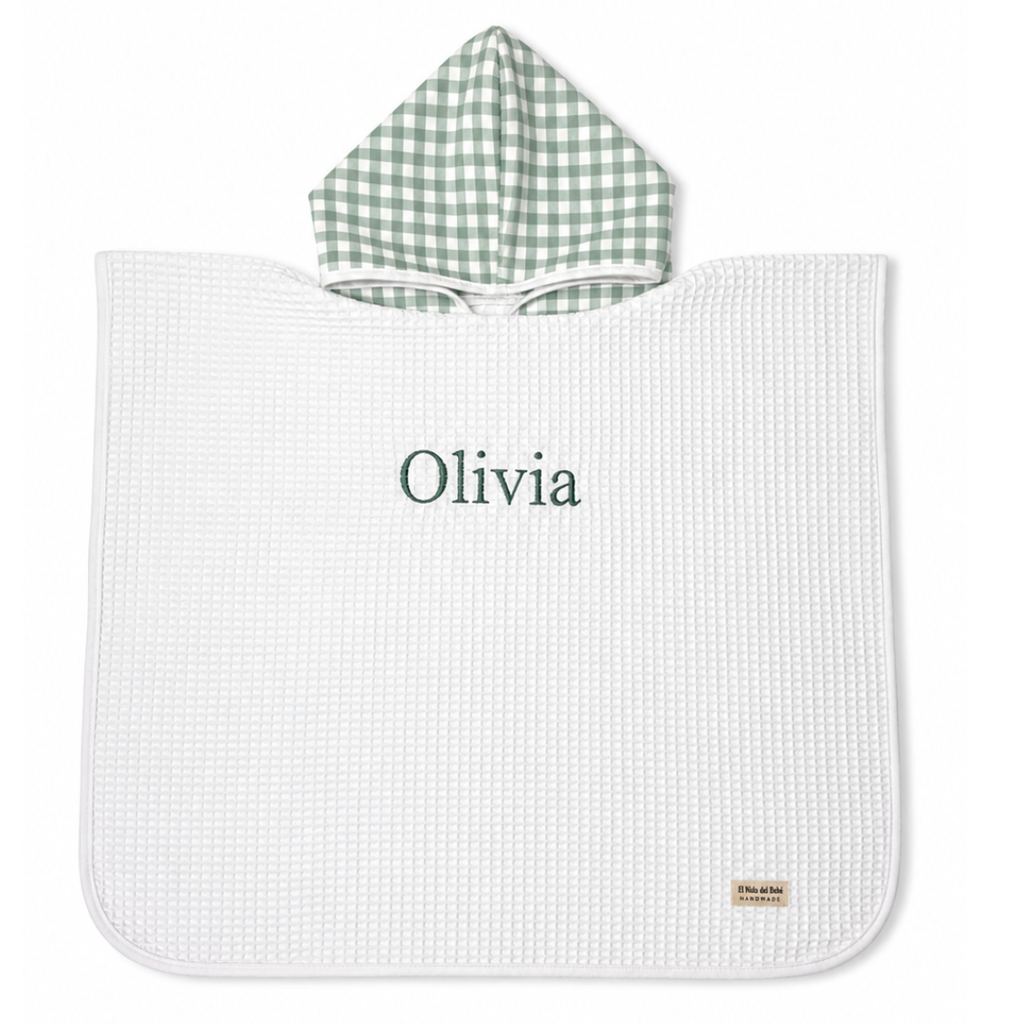 Poncho Vichy Verde