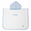 Poncho Rayas Azul