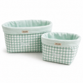 Organizadores de Pañales Vichy Verde