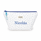 Neceser Impermeable Pañalera Estrellas Azul