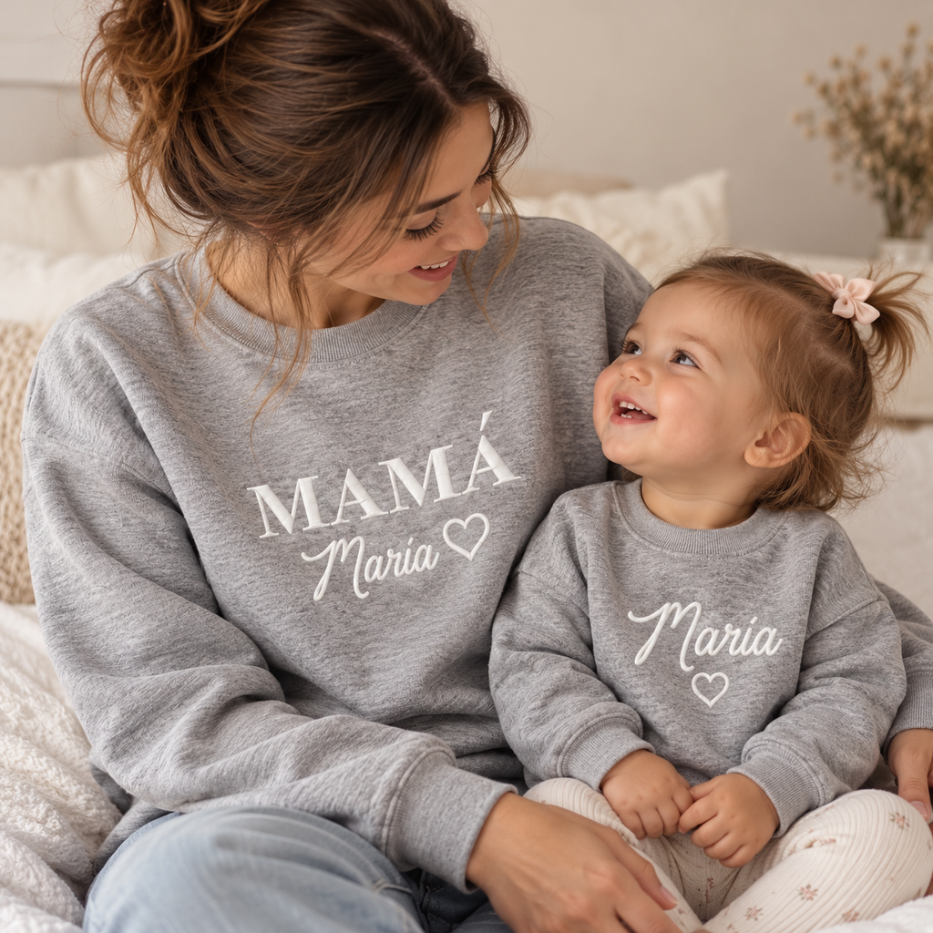 Pack Sudaderas Personalizadas Mamá e Hijo/a