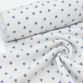 Tela Popelín de Algodón 100% Estrellas Azules y Blanco – OEKO-TEX®