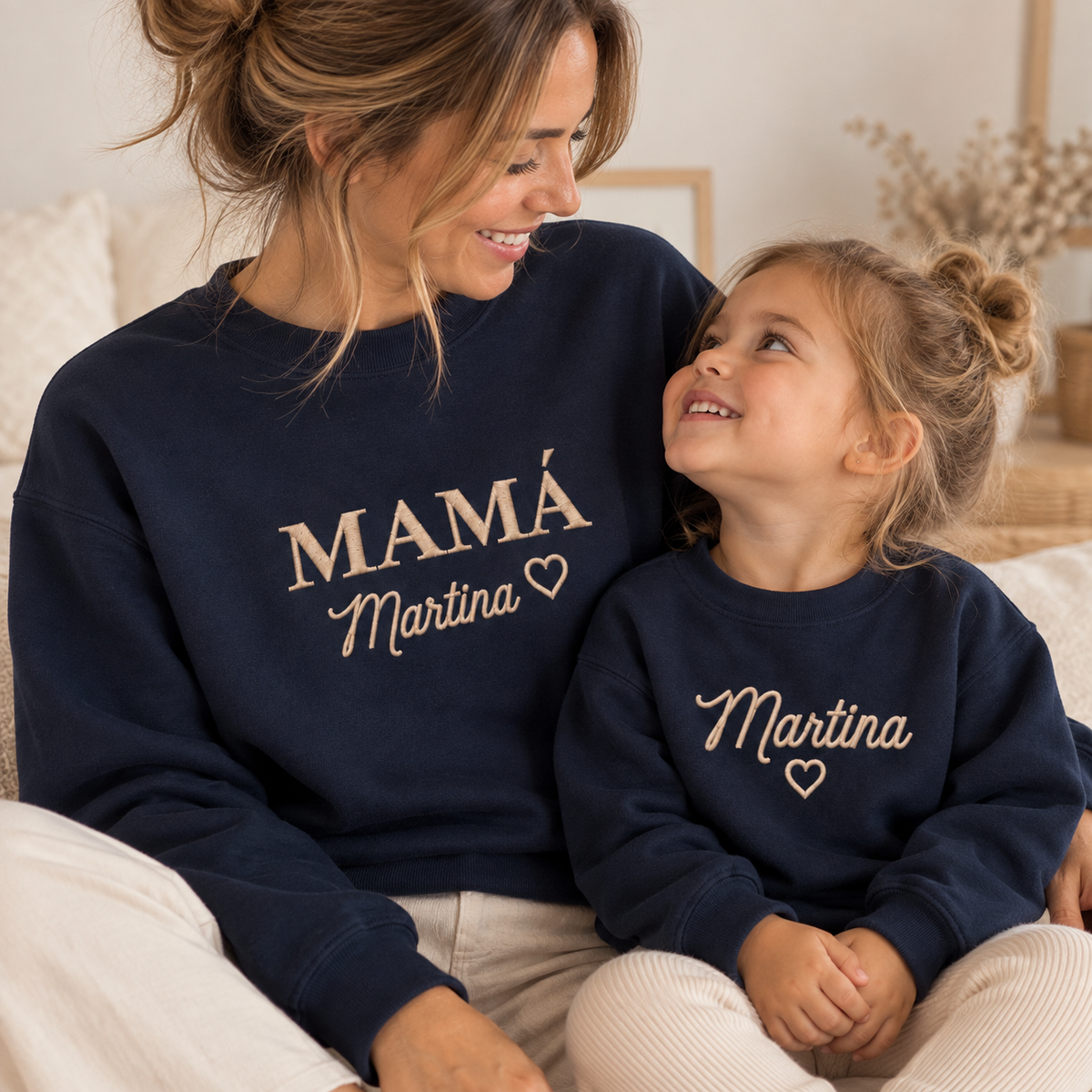 Pack Sudaderas Personalizadas Mamá e Hijo/a