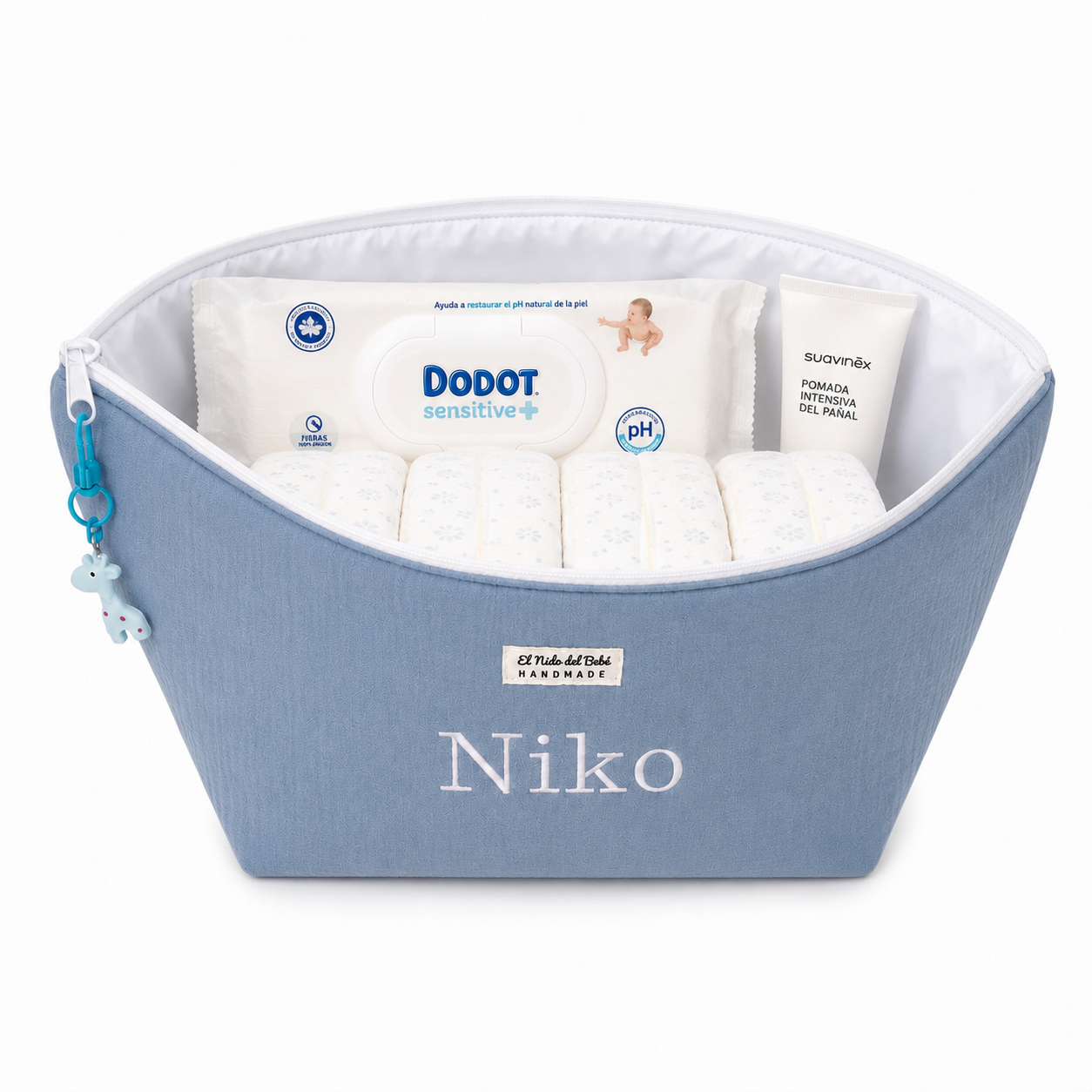Arrullo Recién Nacido + Capa de Baño + Neceser Impermeable