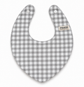 Babero Vichy Gris