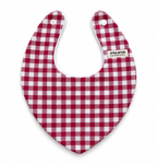 Babero Vichy Granate