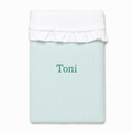 Manta Invierno Personalizada Rayas Verde