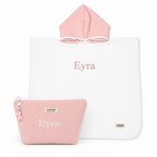 Pack Baño Personalizado · Poncho + Neceser Impermeable