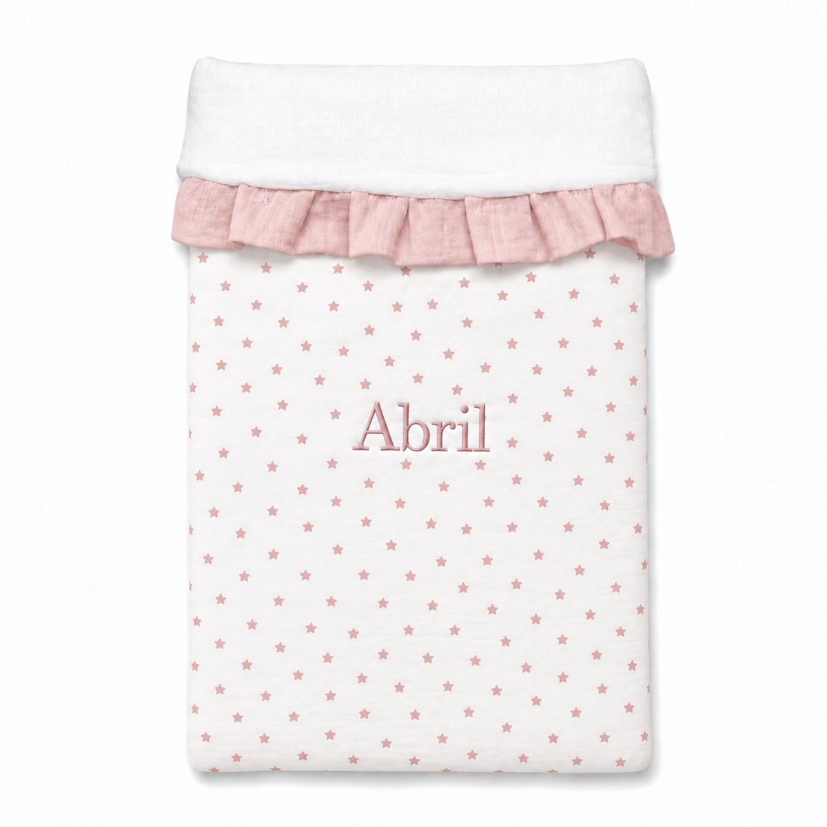 Manta Bebé Personalizada Edición Limitada Estrellas Rosas