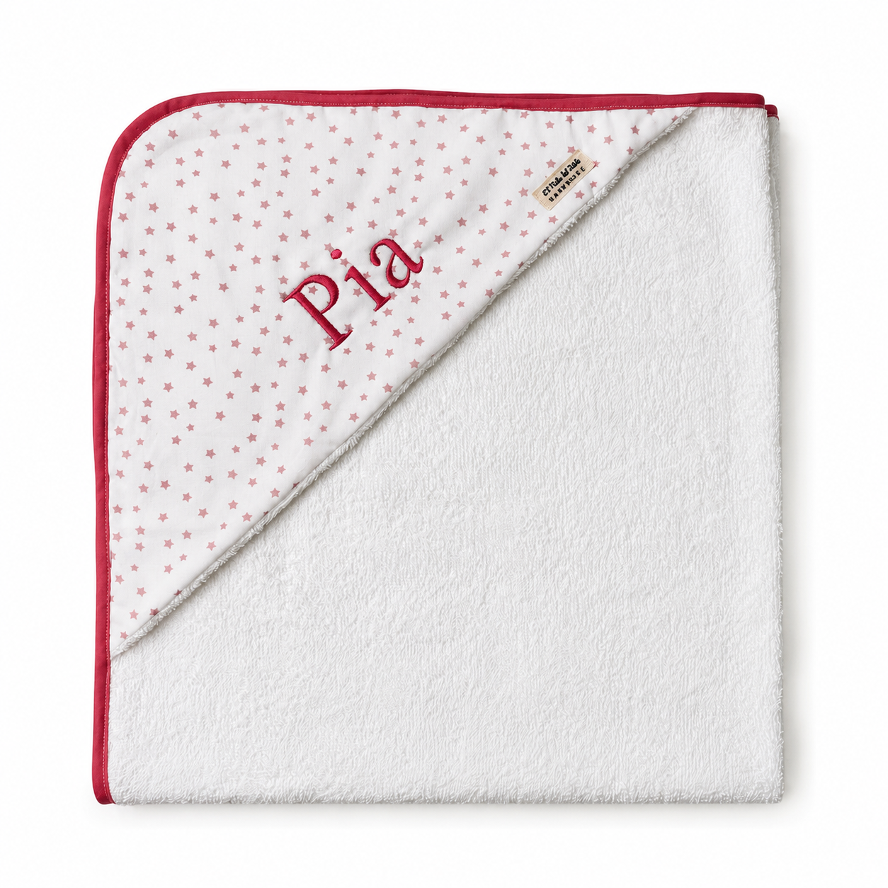 Capa de Baño Rosa Estrellas
