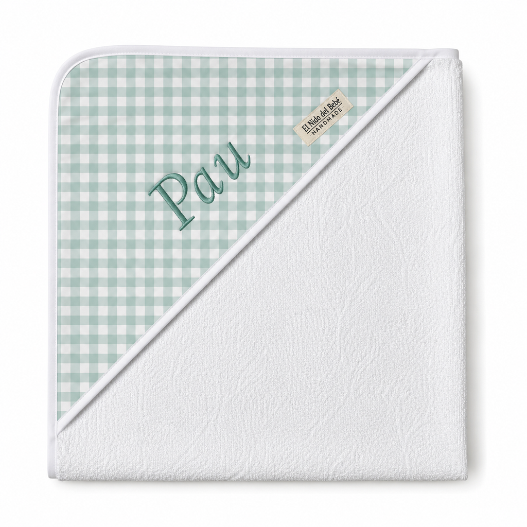 Capa de Baño Vichy Verde