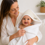 Capa de Baño Rayas Beige