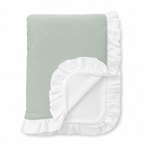 Manta Invierno Personalizada Verde Pastel