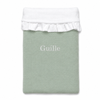 Manta Invierno Personalizada Verde Pastel