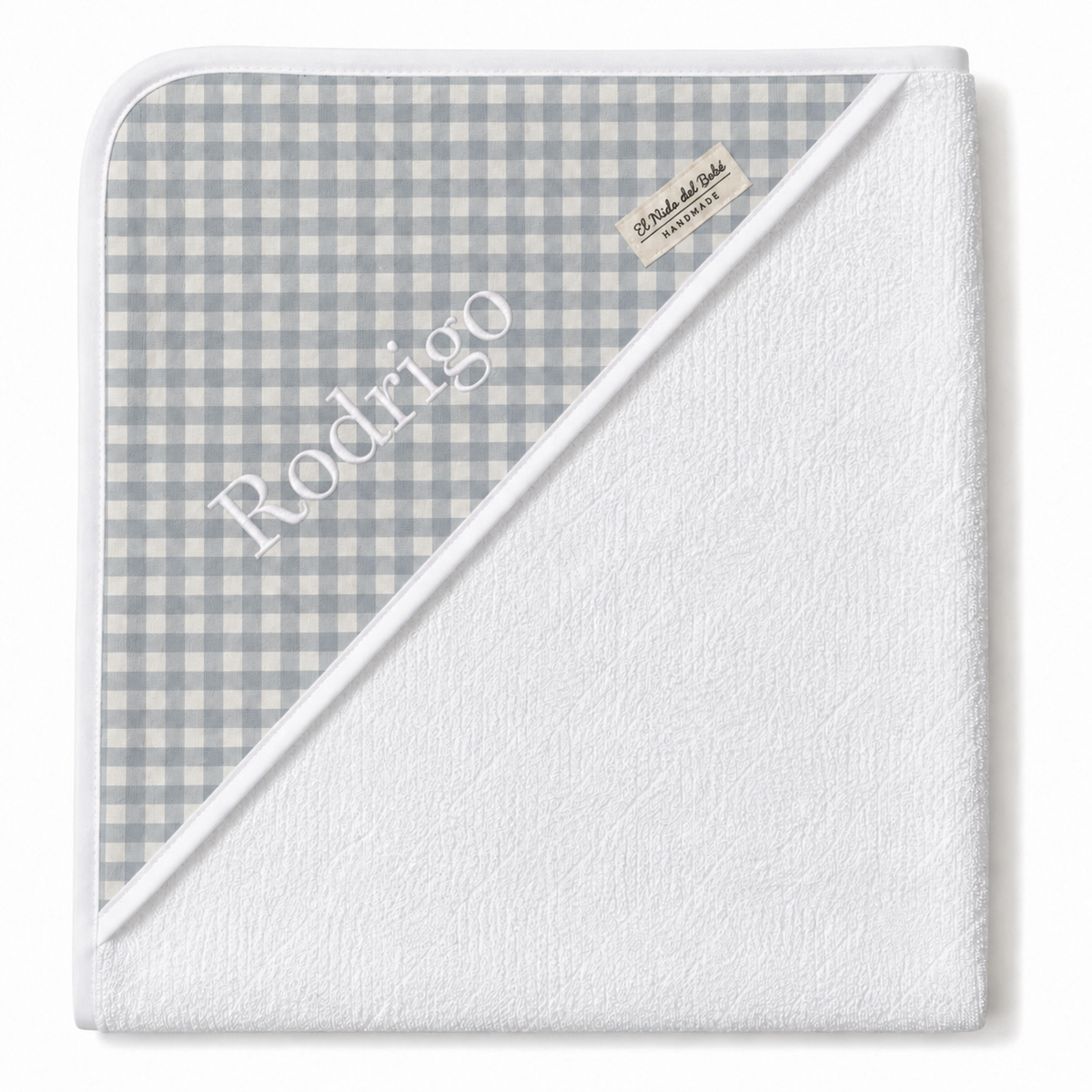 Capa de Baño Vichy Azul Aguamarina