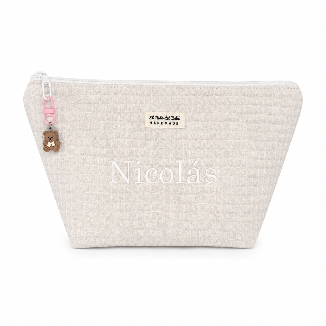 Neceser Impermeable Pañalera Crudo