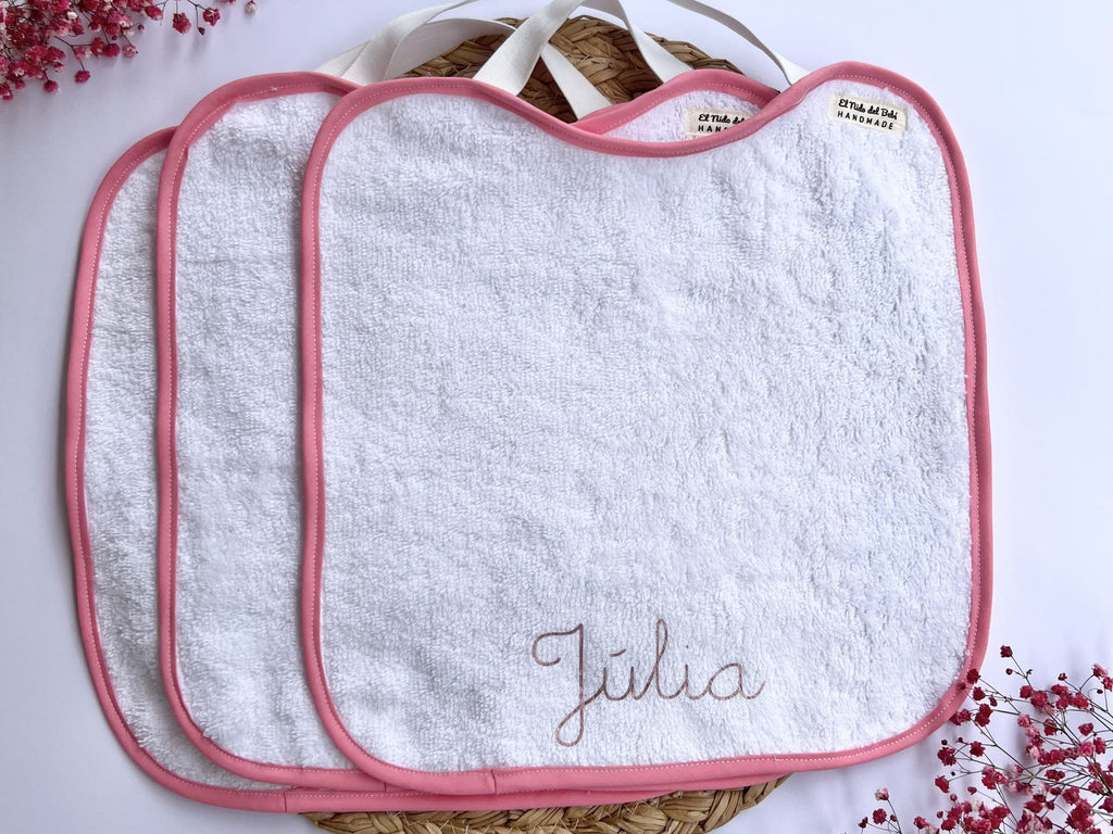 Pack Baberos 3x2 Rosa