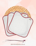 pack baberos 3x2 rosa palo