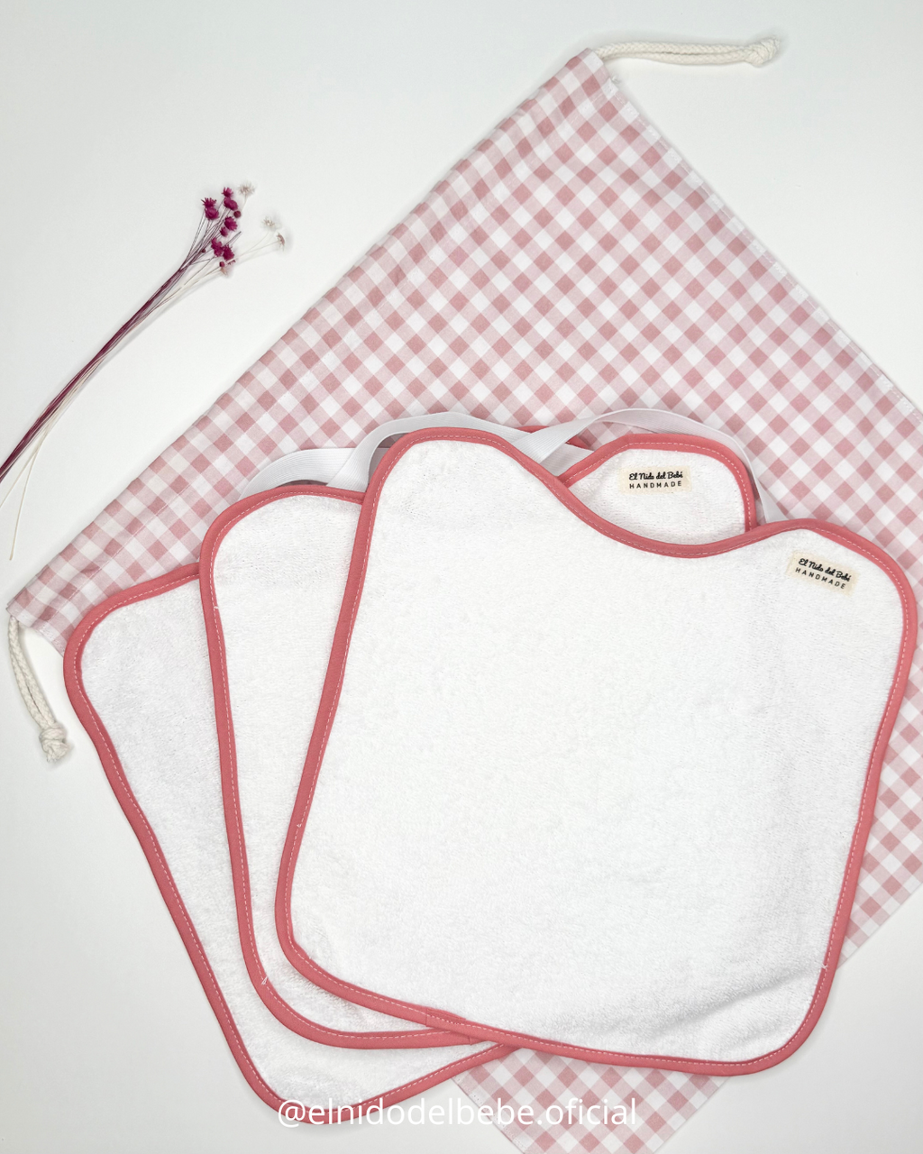 pack baberos 3x2 y bolsa recambio