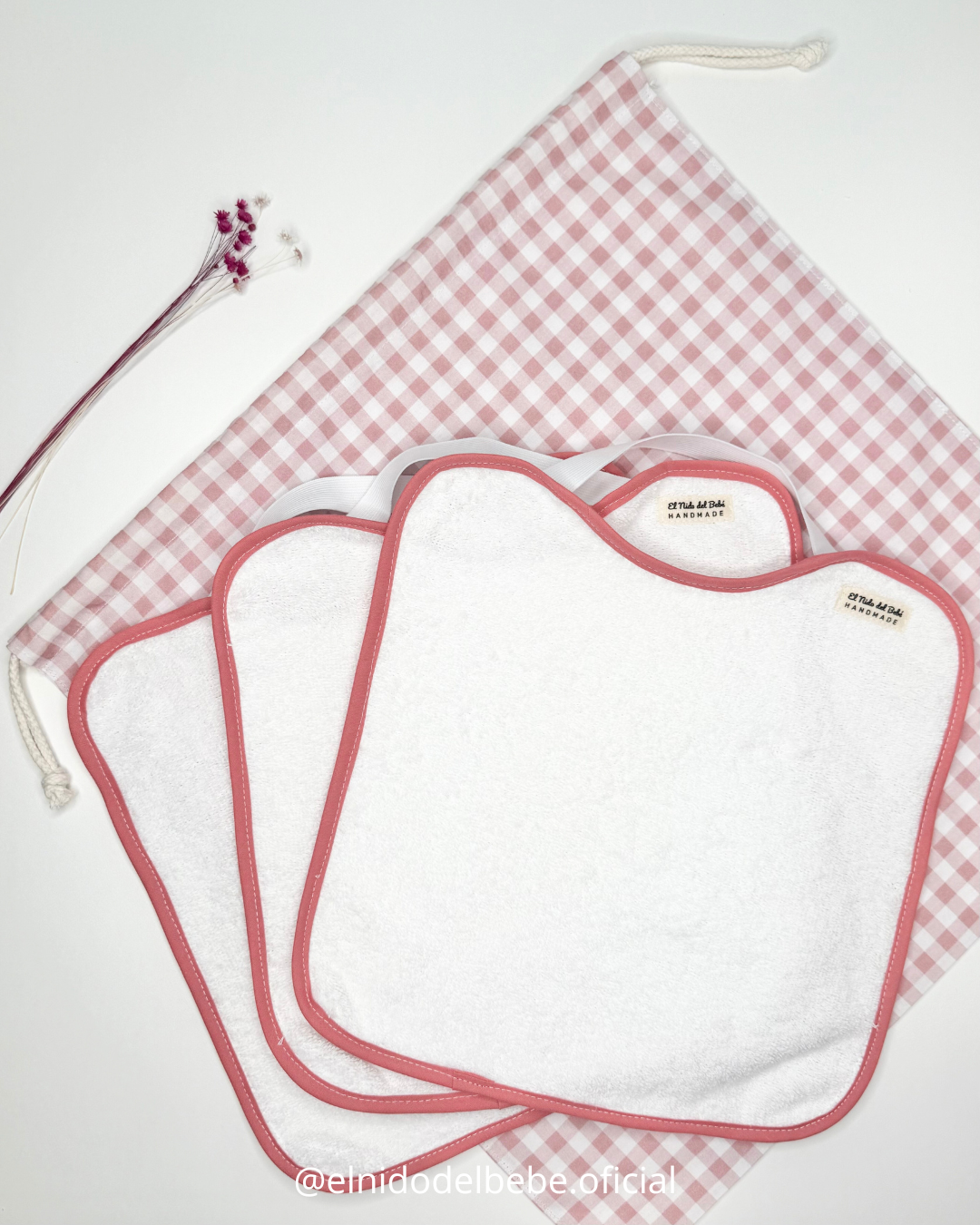 pack baberos 3x2 y bolsa recambio