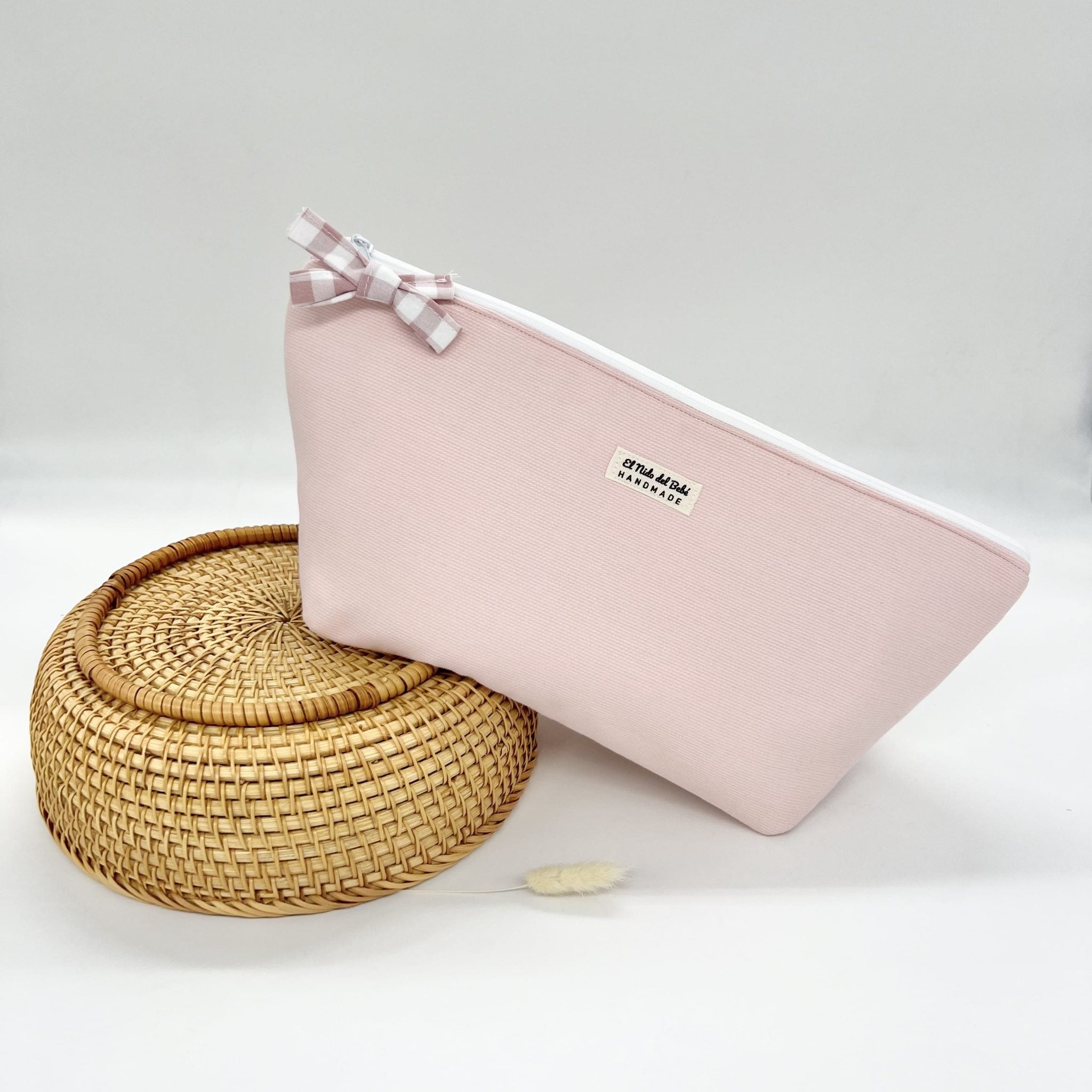 Neceser Impermeable Rosa Pastel