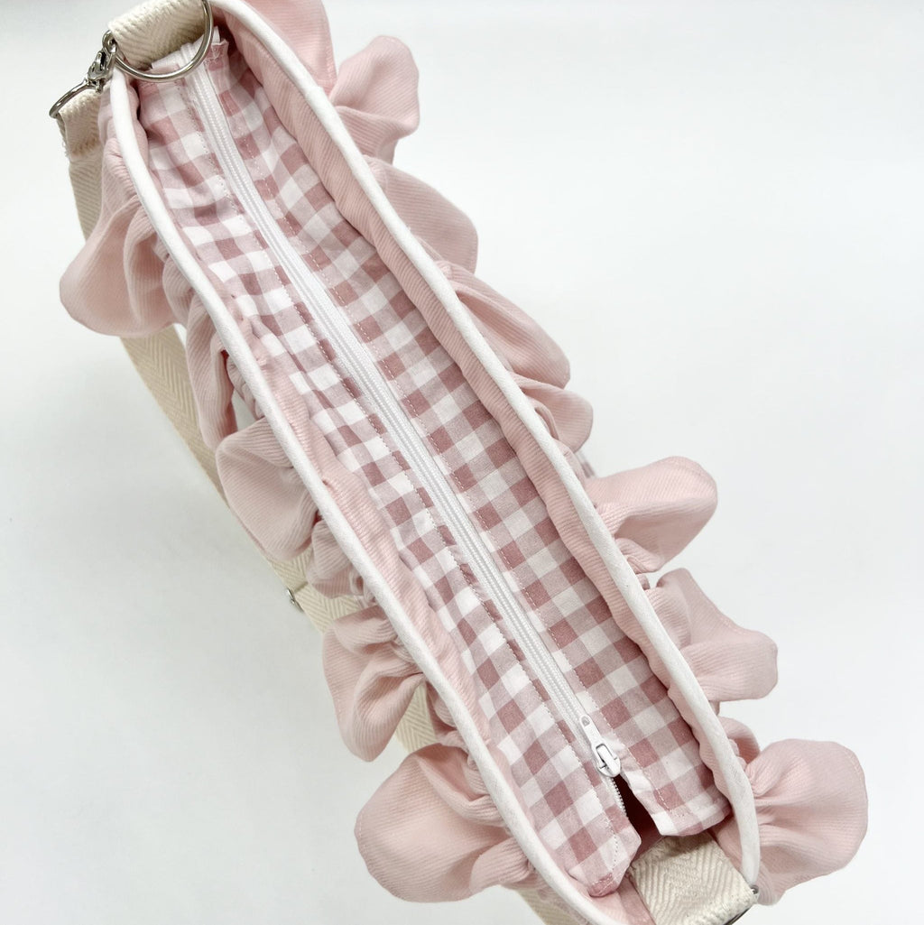 Bolso Bombonera Vichy Rosa