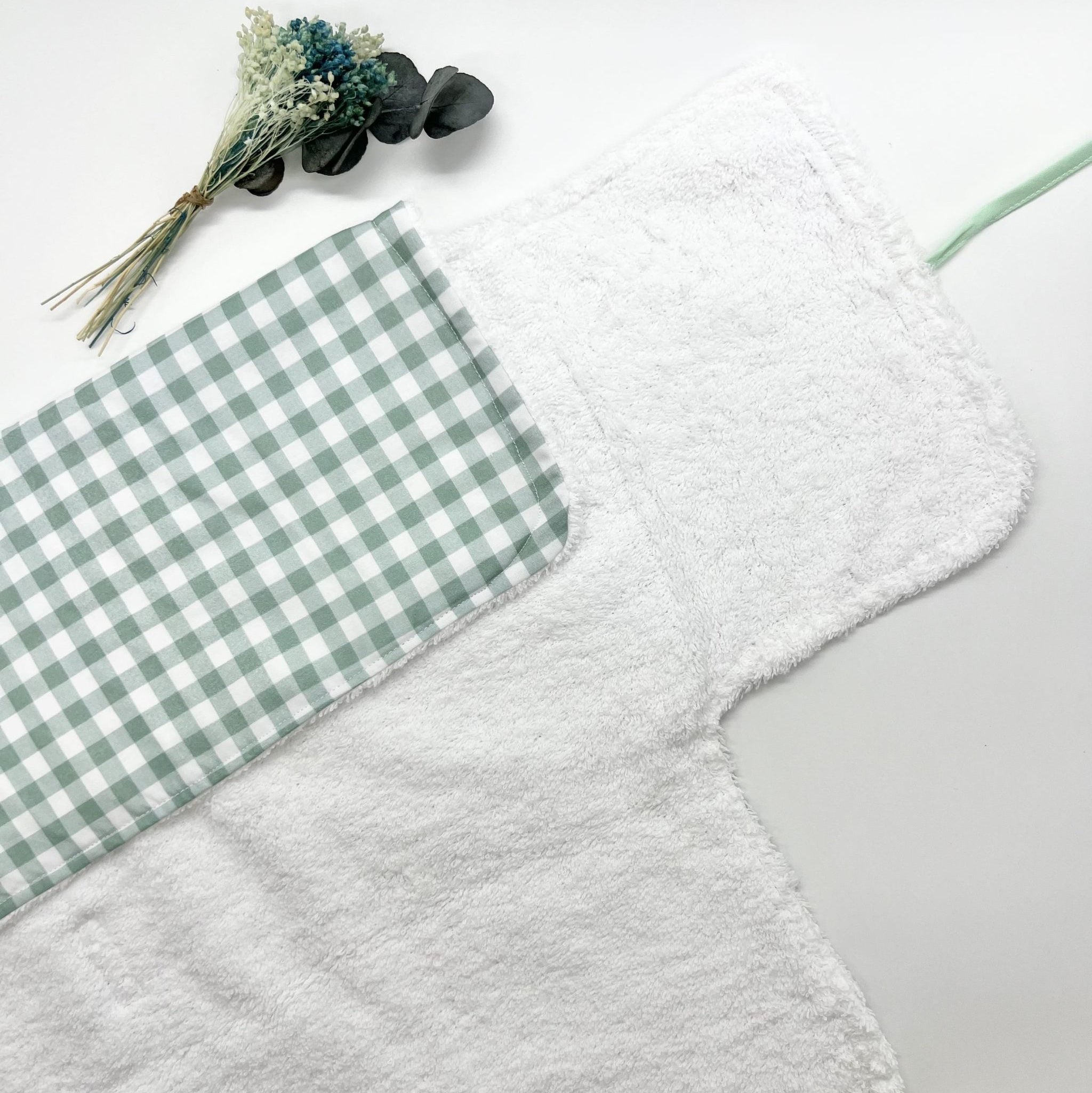 Cambiador Impermeable Vichy Verde