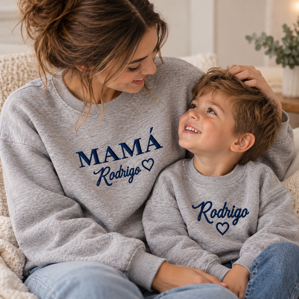 Pack Sudaderas Personalizadas Mamá e Hijo/a