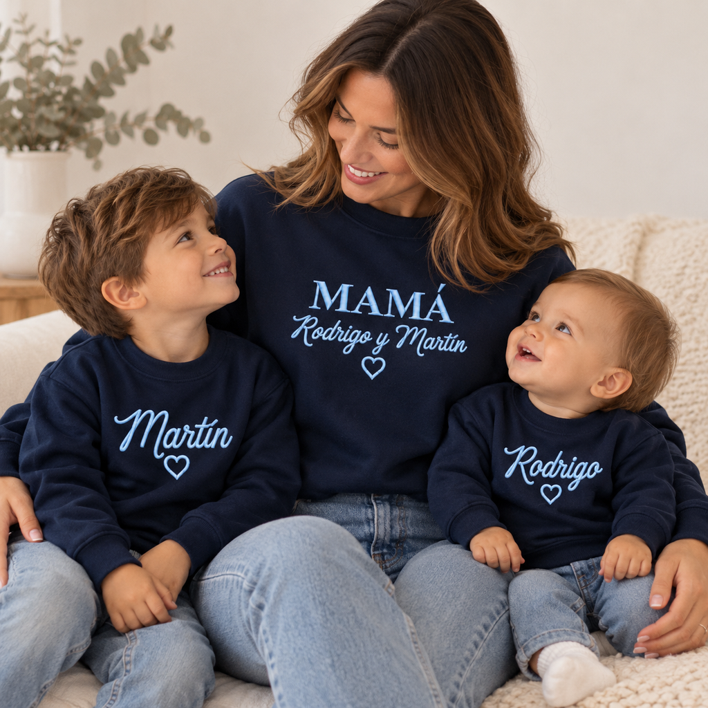 Pack Sudaderas Personalizadas Mamá e Hijo/a