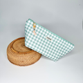 Neceser Impermeable Pañalera Vichy Verde