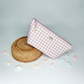 Neceser Impermeable Pañalera Vichy Rosa