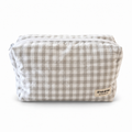Neceser Impermeable Vichy Gris