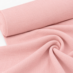 Tela Muselina de Algodón 100% Rosa Pastel – OEKO-TEX®