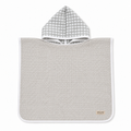 Poncho Vichy Gris 6-12 meses