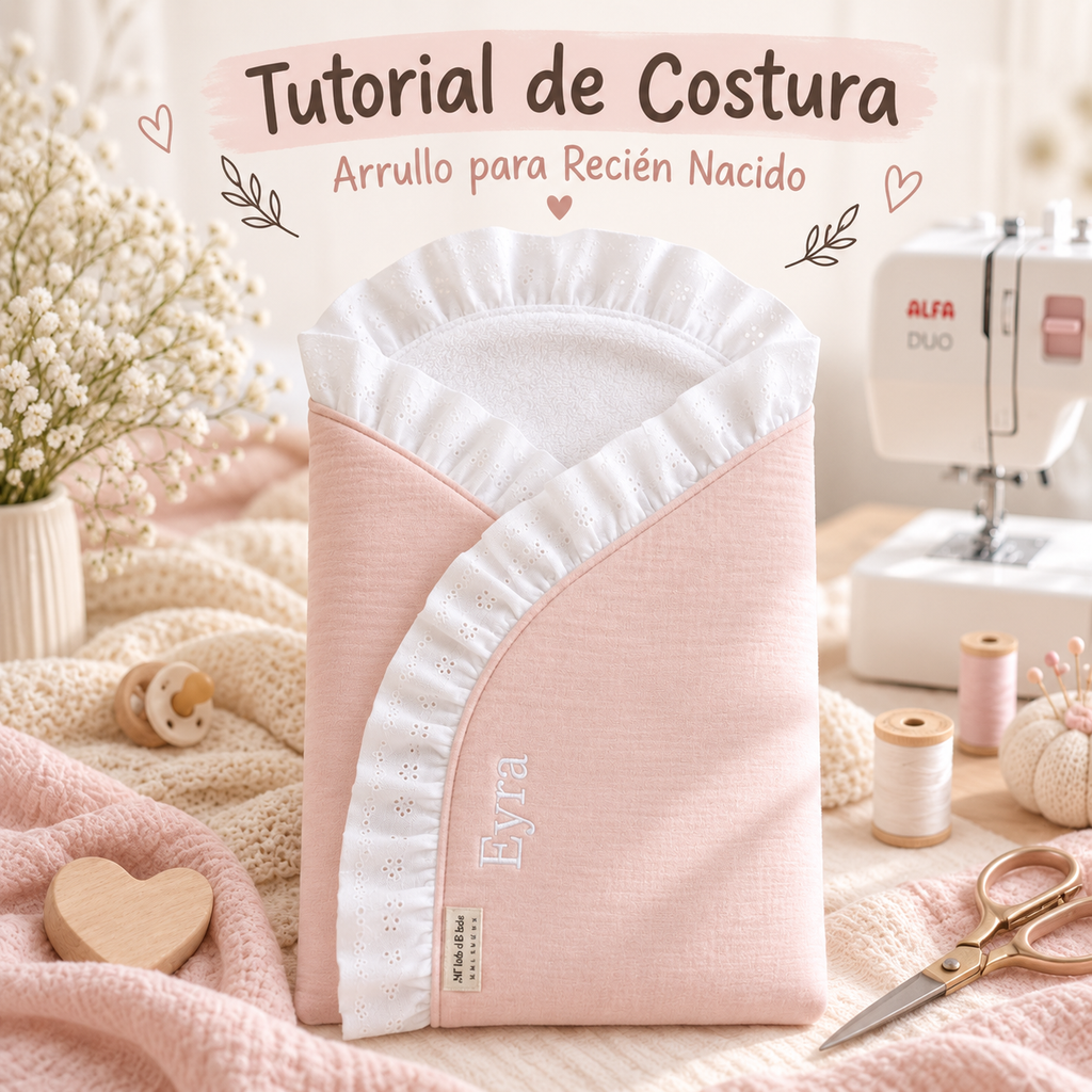 Tutorial de Costura · Arrullo para Recién Nacido