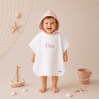 Poncho de Baño hecho a mano y personalizado para Bebés y Niños