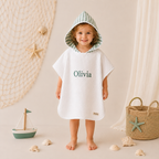Poncho de Baño hecho a mano y personalizado para Bebés y Niños