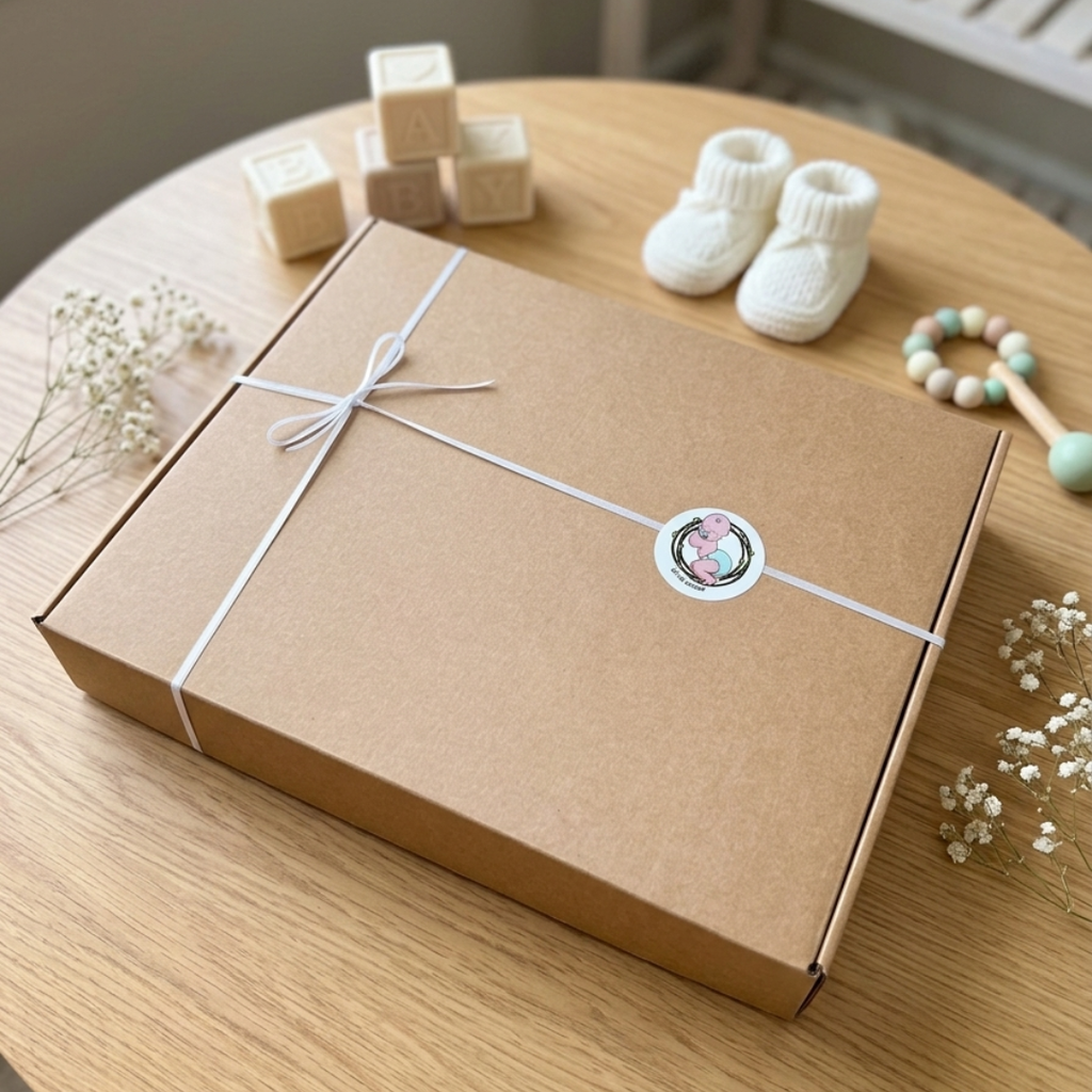 Pack Regalo Bebé Rayas Rosas