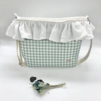 Bolso Bombonera Vichy Verde