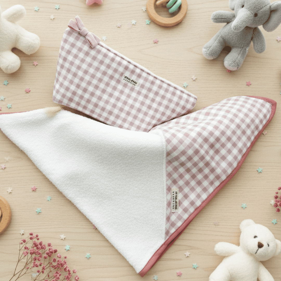 Pack Regalo Bebé Vichy Rosa