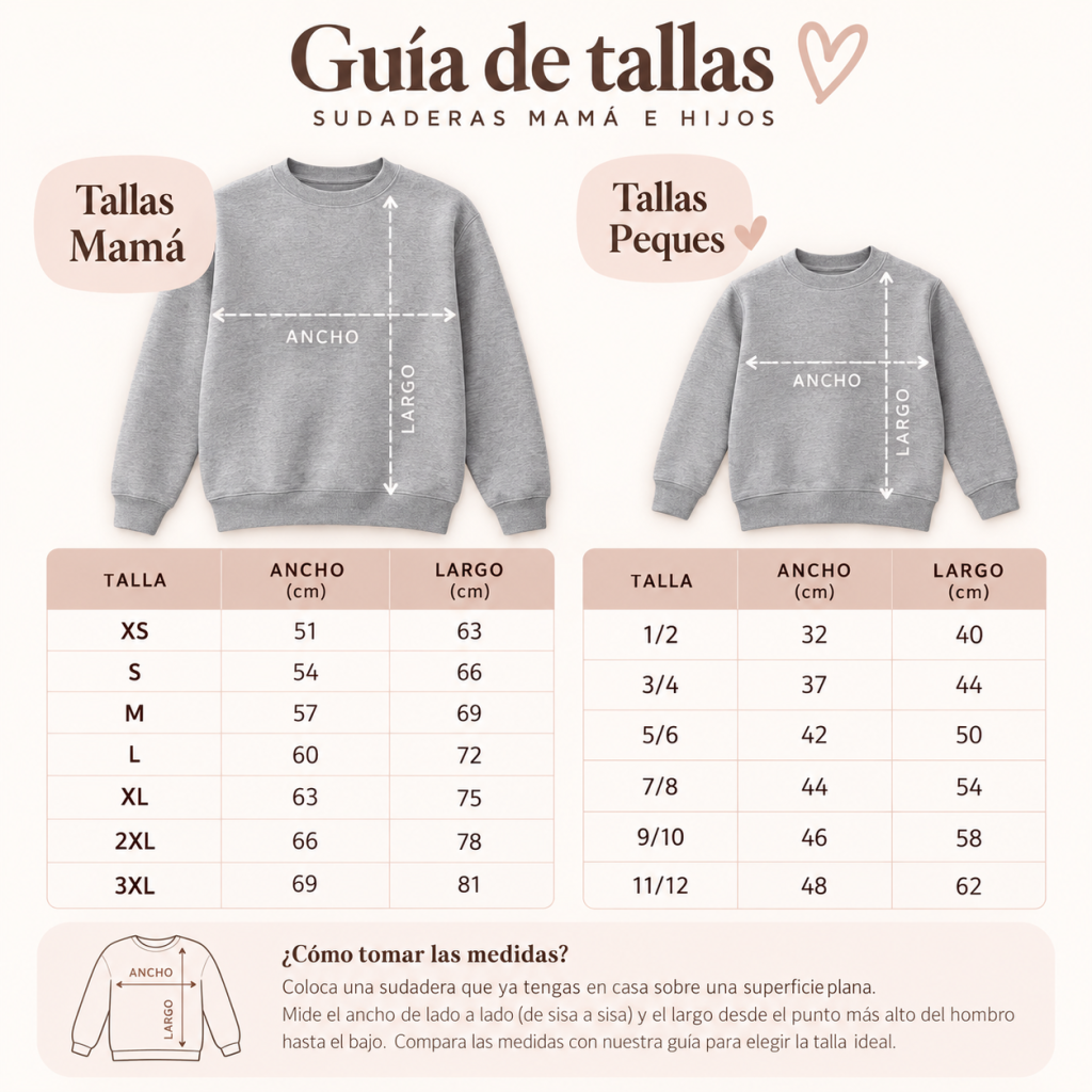 Pack Sudaderas Personalizadas Mamá e Hijo/a